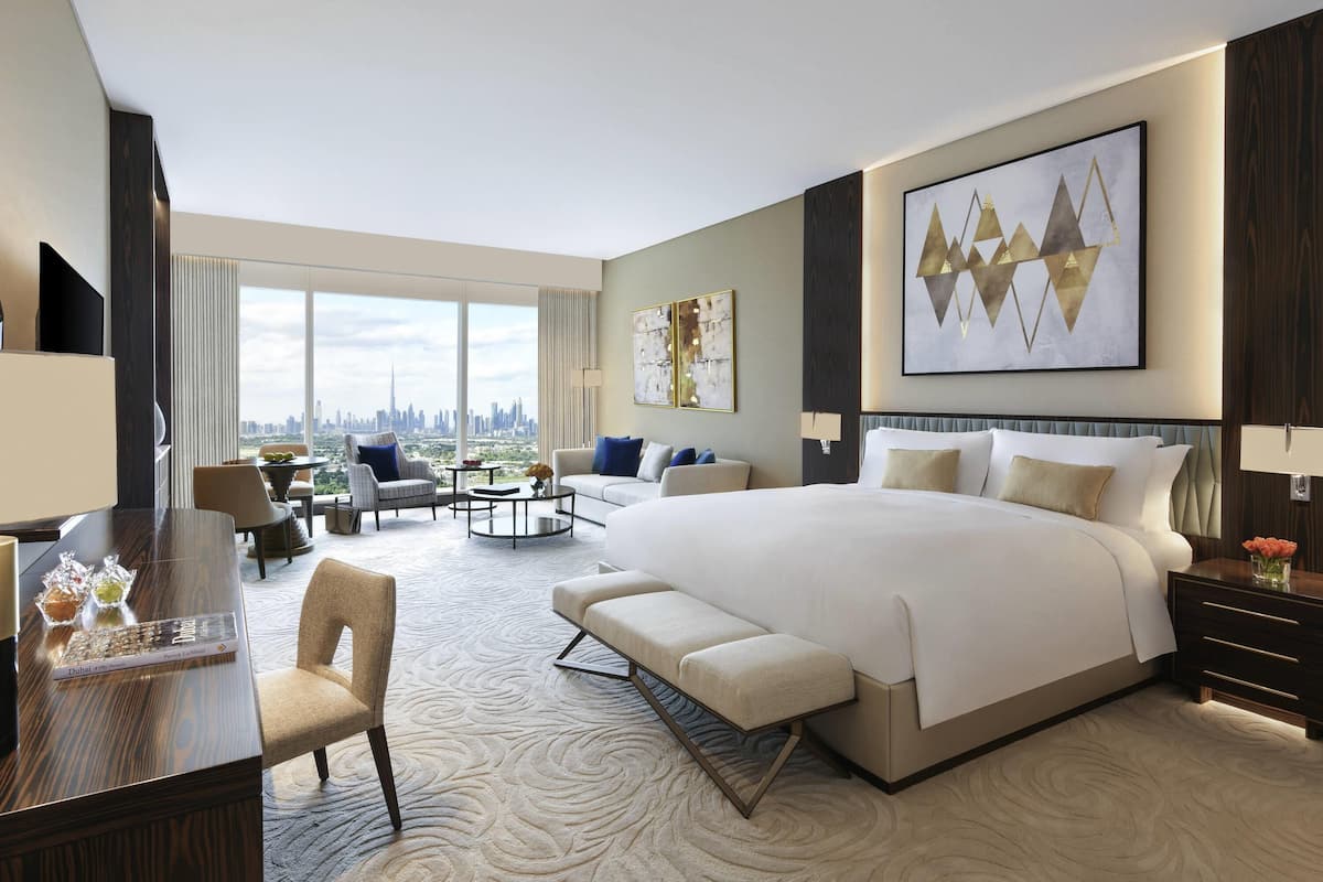 Habitación de lujo, 1 cama King size (Club Lounge Access) | Ropa de cama de alta calidad y minibar