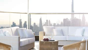 Presidential Suite, 2 King Bedrooms, Private Terrace, High Floor (Club Lounge Access) | Premium bedding, minibar, in-room safe, desk