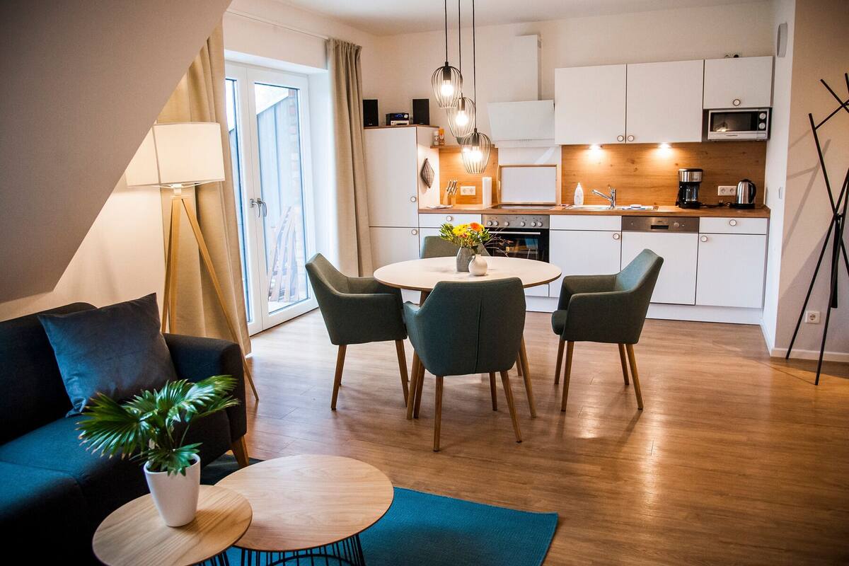 Apartamento, sacada (4) | Opções para refeição no quarto