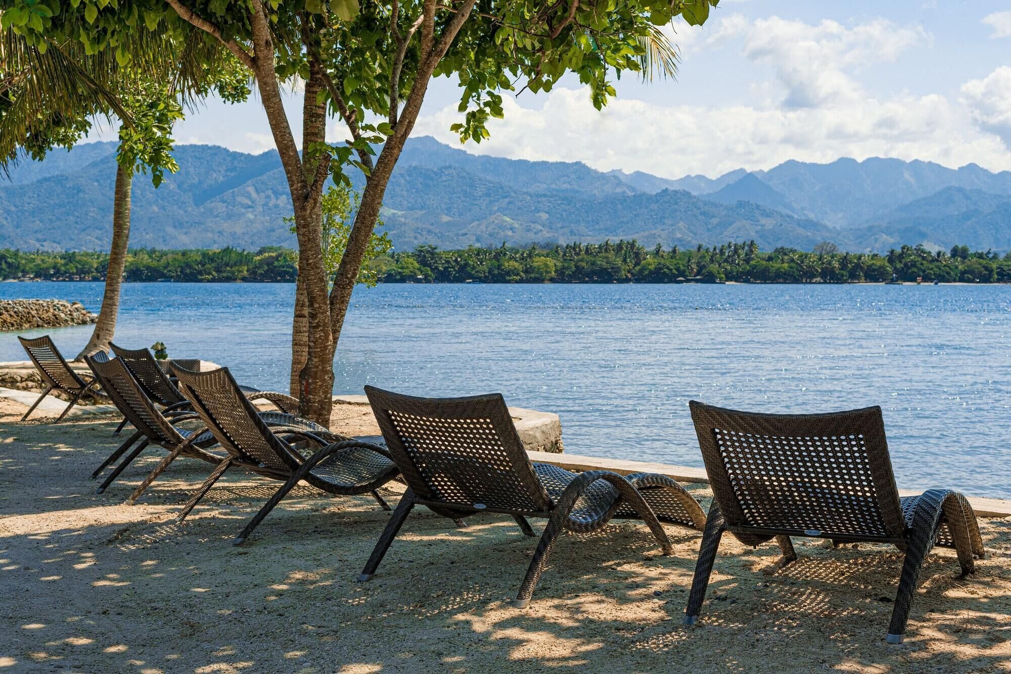 Private beach, scuba diving