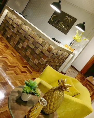 Reception. Oasis Hotel