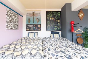 1 chambre, bureau, fer et planche à repasser, Wi-Fi gratuit