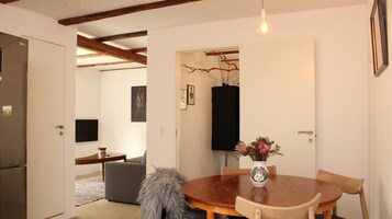 Apartamento, 1 habitación | Zona de estar
