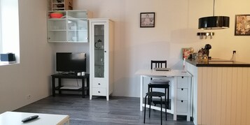 Apartamento City | Zona de estar