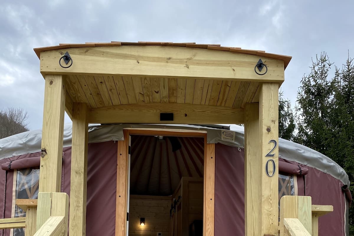 Bungalow, eigenes Bad, Bergblick (Scarlet Oak Studio) | Aussenbereich