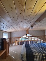 Family Cabin, Private Bathroom, Mountain View (Bear's Den) | Premium bedding, memory foam beds, individually decorated