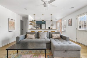 Flat-screen TV, offices