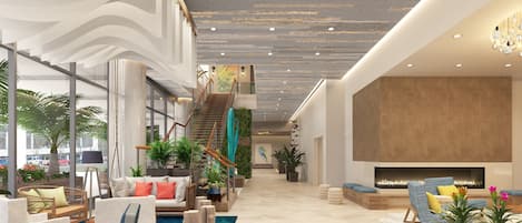 Sitzecke in der Lobby