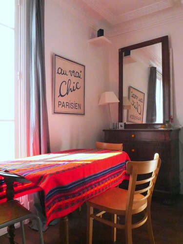 Charmant appartement à 400 m de Paris (La Villette, Philarmonie, Zenith, Géode)