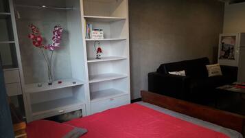 1 makuuhuone, silitysrauta/-lauta, Wi-Fi, vuodevaatteet