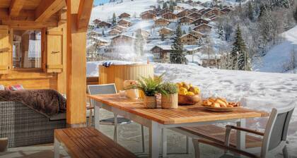 Chalet Tolar - mountain holiday base, hot tub and piste view - OVO Network