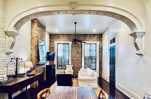 Circa 1855 Lower Garden District Townhouse Courtyard 1st Floor