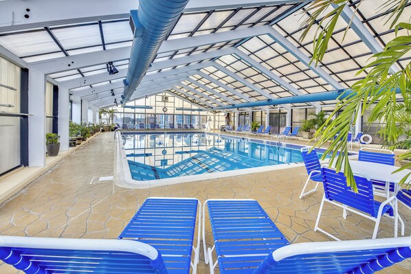 Indoor pool - XPLORIE ACTIVITIES & LINENS INCLUDED*! 3BR/2BA Capri. Spectacular Bay View! (Ocean City)