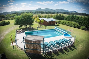 Seasonal outdoor pool