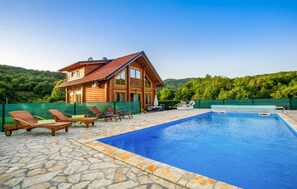 A heated pool - Cozy home in Prokike with sauna (Prokike)