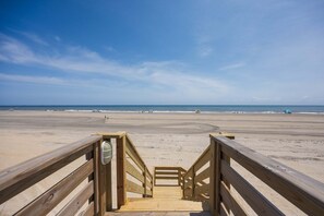 Aan het strand