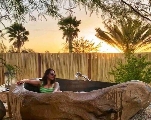 Ocotillo 3bdrm House w / Private Hot Springs Granite Soaking Tub