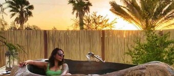 Ocotillo 3bdrm House w / Private Hot Springs Granit Soak Tub