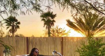 Ocotillo 3bdrm House w / Private Hot Springs Granite Soaking Tub