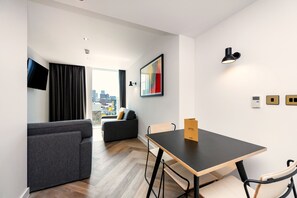 Apartment, 1 Bedroom | Premium bedding, in-room safe, laptop workspace, iron/ironing board - Staycity Aparthotels, Manchester, Northern Quarter (Manchester)