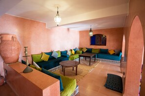 Zona de estar del vestíbulo