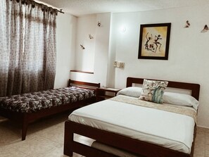 經濟雙人或雙床房 | 埃及棉床單、高級寢具、獨特設計、獨特裝修