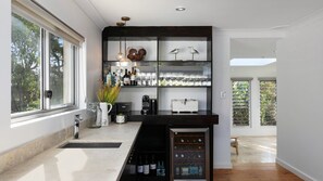 Fridge, microwave, oven, stovetop - Newly furnished, with ocean views (Killcare Heights)