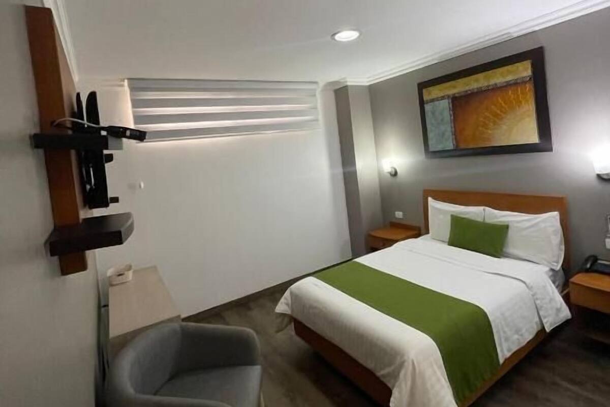 Habitación individual económica | Minibar, escritorio, sistema de insonorización