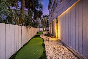 Property grounds - Tybee Island retreat w/ palmetto fireplace, ping pong & steps to beach (Tybee Island)