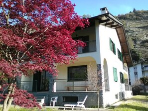 Fachada de la propiedad