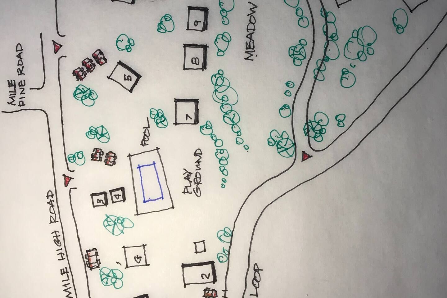 Mapa de la propiedad