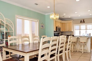 Dining - Gulf Front, Private Pool, Elevator, 5 Bedroom (Cape San Blas)