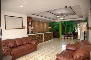 Zona de estar del vestíbulo