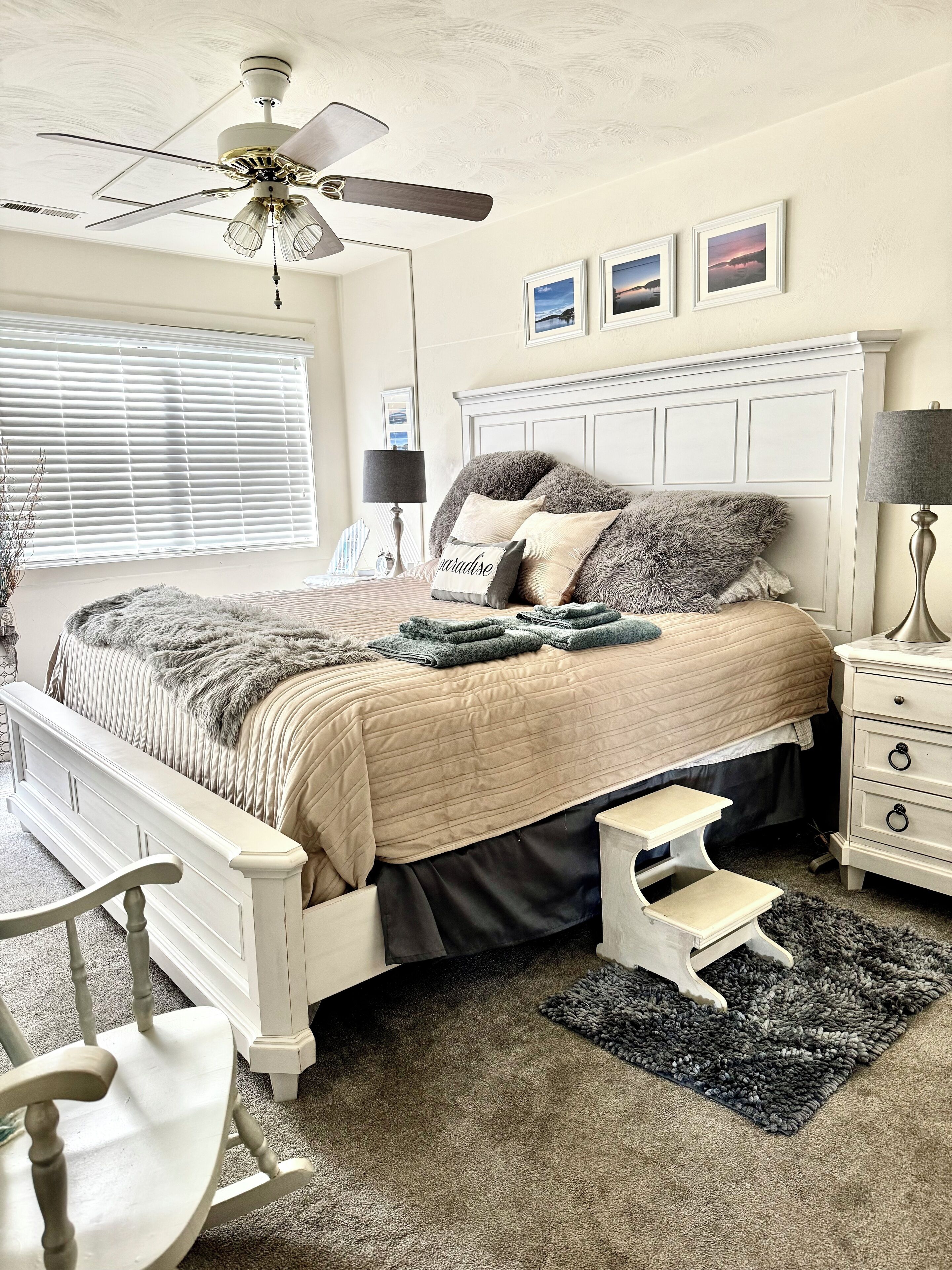 2 bedrooms, desk, iron/ironing board, free WiFi