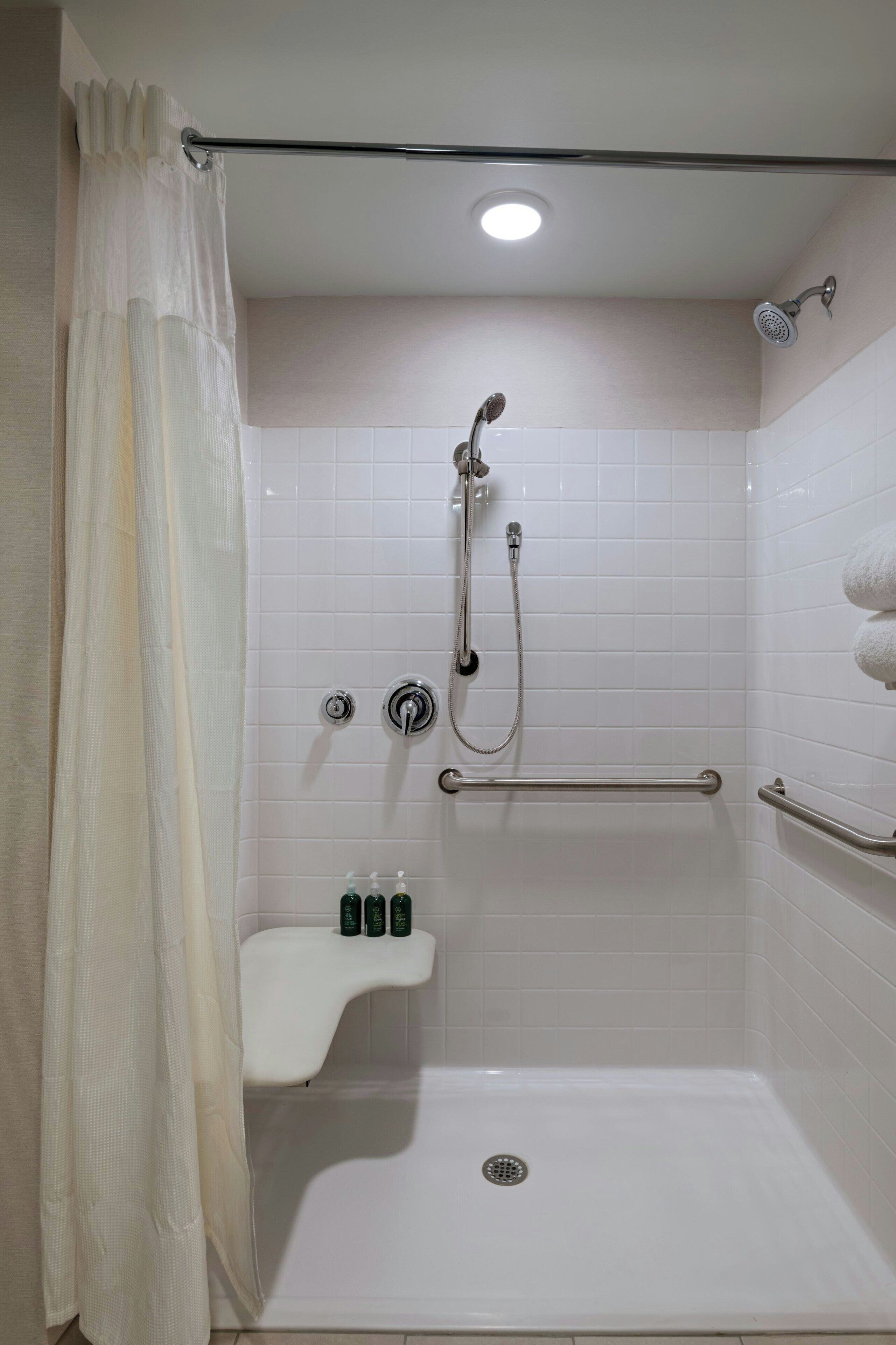 free toiletries, hair dryer, towels, soap