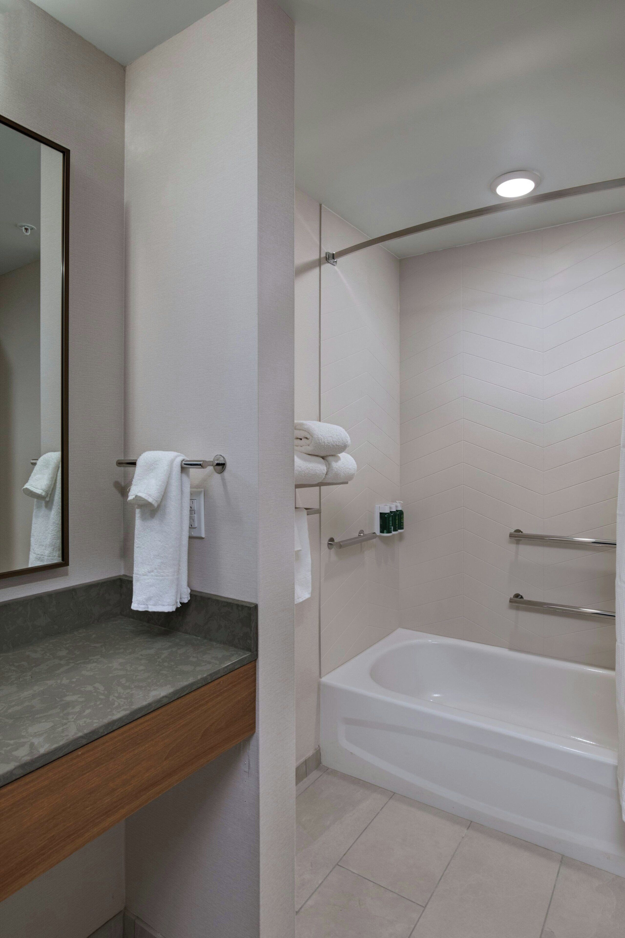 free toiletries, hair dryer, towels, soap