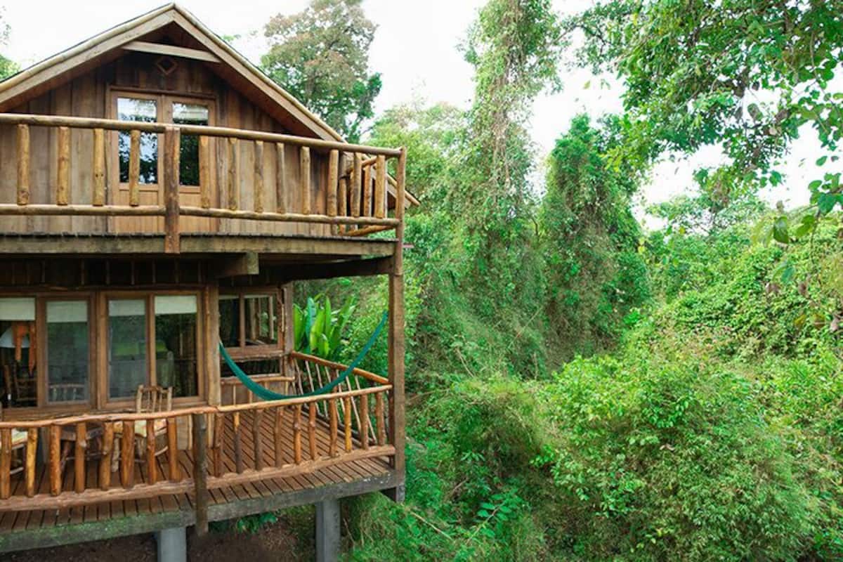 Family Cabin | Balcony view