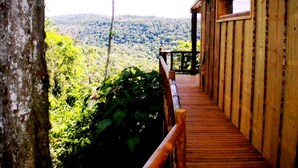 Cabane Supérieure | Vue depuis le balcon