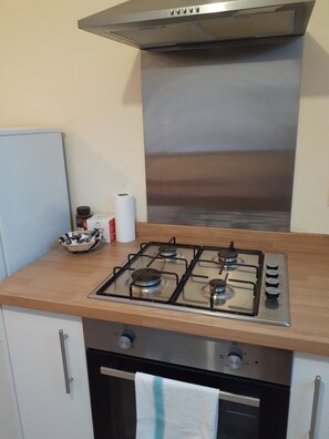 Fridge, microwave, oven, electric kettle - Beautiful Park View  Apartment-5 In Central (Cambridge)
