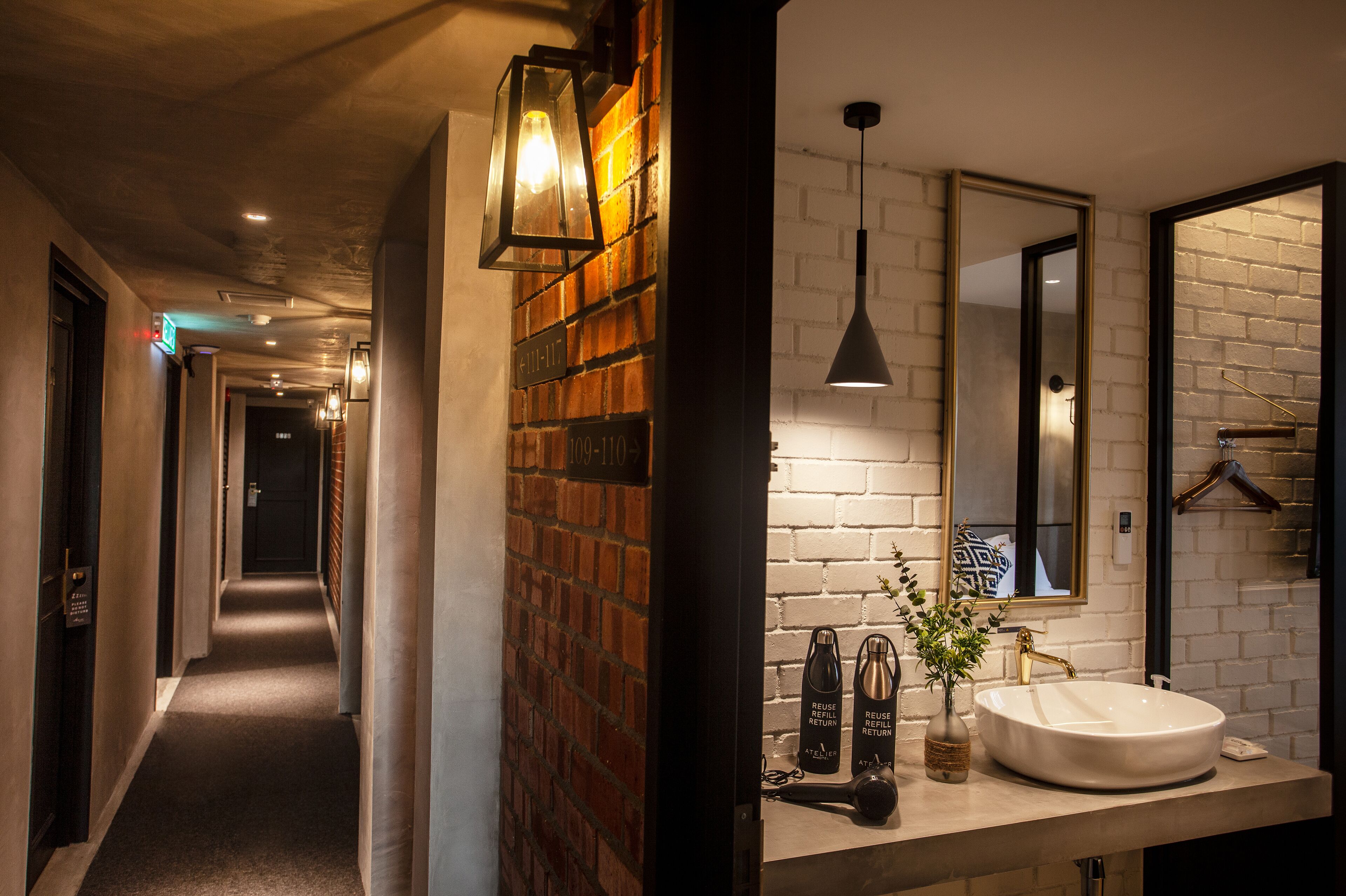 shower, rainfall showerhead, designer toiletries, hair dryer