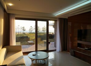 豪華公寓 | 客廳 | 平面電視