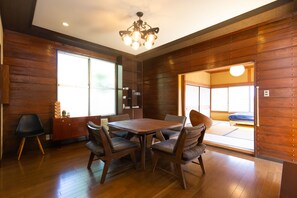 2 Bedrooms Villa | Living area | TV - Cozy Villa with Hot springs and Nature (Ito)