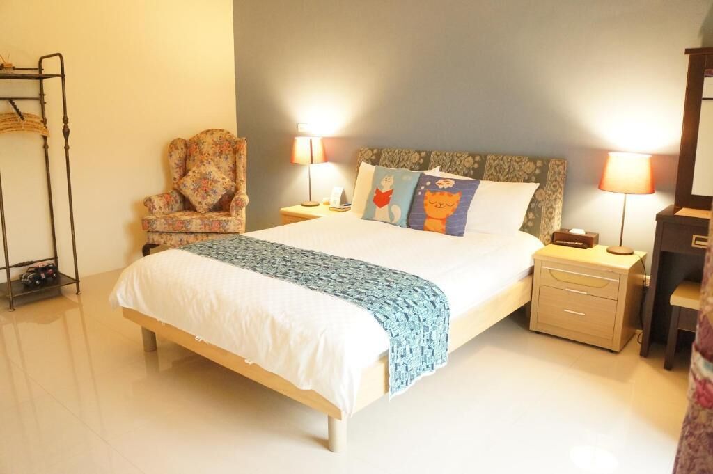 雙人房 | 遮光布/窗簾、免費無線上網、床單