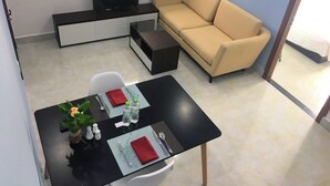 럭셔리 아파트 | 거실