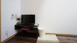 ห้องซิตี้สำหรับสี่ท่าน, 1 ห้องนอน, ห้องครัว, วิวเมือง | ทีวี