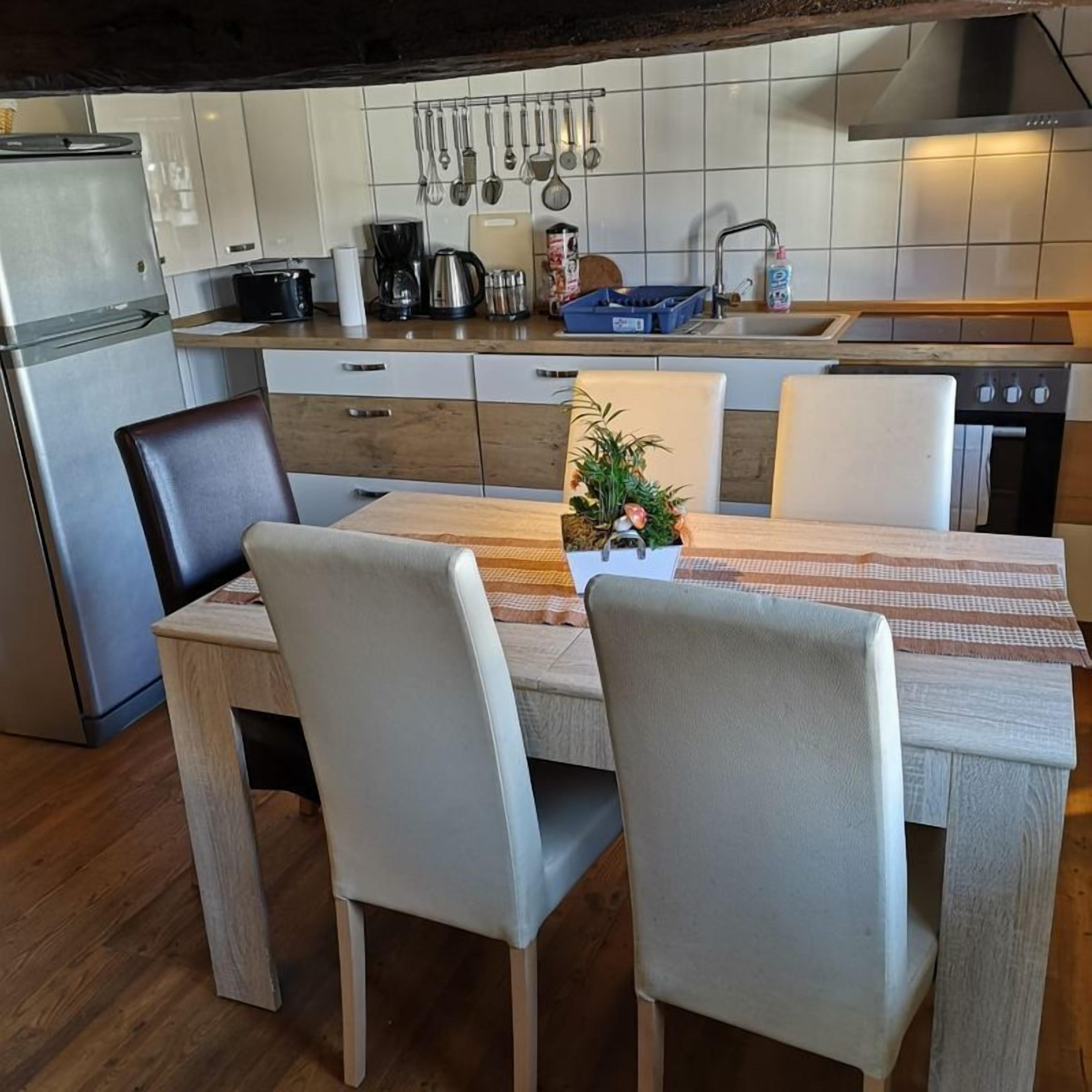 Apartment Sunny incl. EUR 50 Cleaning Fee | Private kitchen | Fridge, stovetop, coffee/tea maker, electric kettle