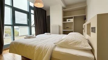 Literie de qualité supérieure, coffres-forts dans les chambres