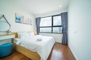 Egyptian cotton sheets, premium bedding, Select Comfort beds - D'capitale Apartments (Hanoi)