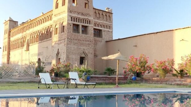 Outdoor pool - Auberge Famille Benmoro (Skoura)
