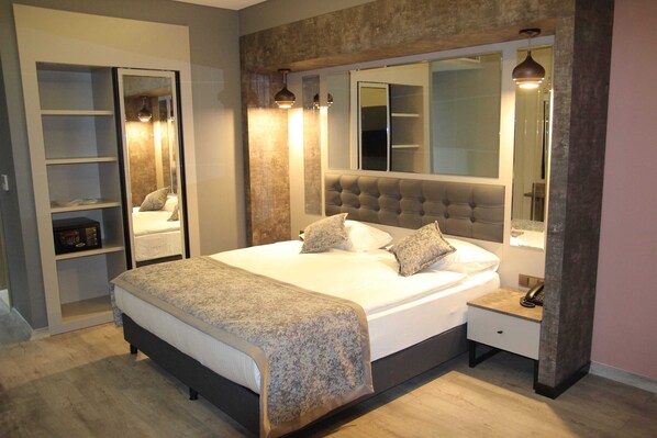 Minibar, coffres-forts dans les chambres